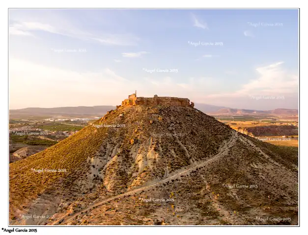 Castillo de Alcala de la puebla de Mula.